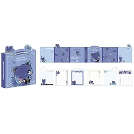 Adrosa Tolmary [Notepad] Patpata Memo / Blue PATTERN Sanrio