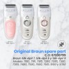 Replacement Epilator Head Compatible with Braun Silk-épil 5, 7 &