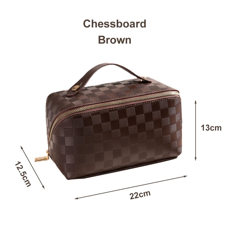 Portable Makeup Bag, Large Capacity Travel Cosmetic Bag, Multifunctional Travel