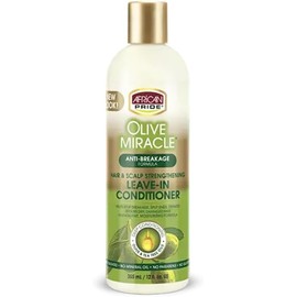African Pride Olive Miracle Leave-in Conditioner, 12 Ounce