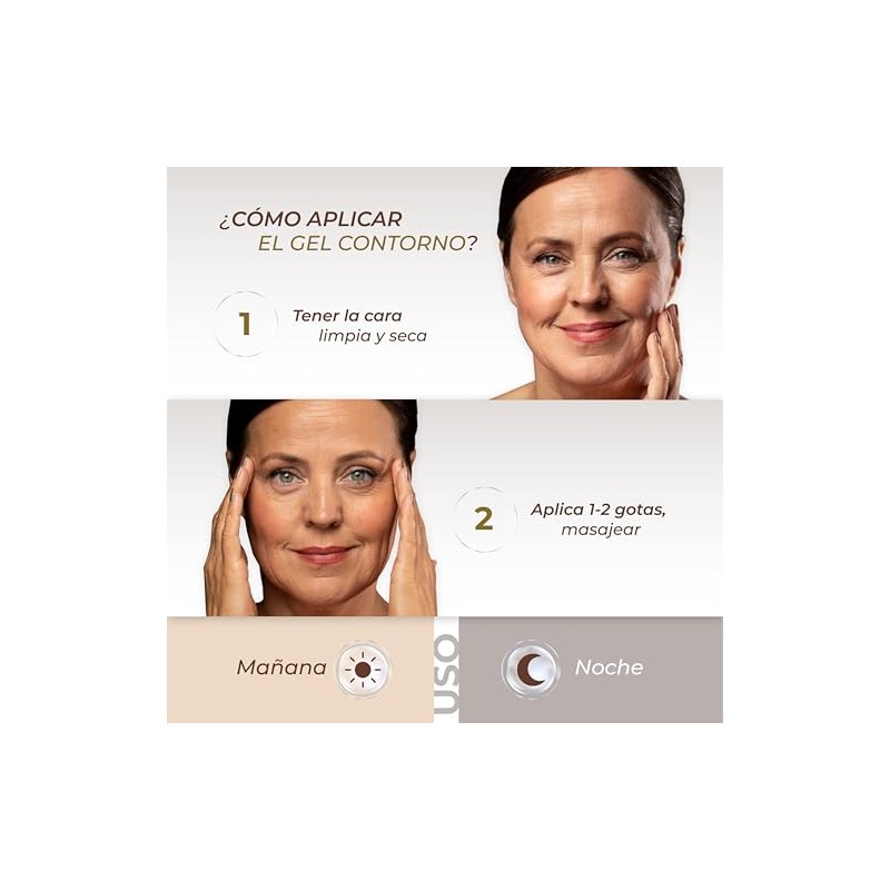 PMC Gel Contorno de Ojos Ácido Hialurónico 45+ 15 g