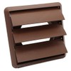 Kair Brown Gravity Grille 155mm External Dimension with 100mm -