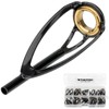 THKFISH Rod Tip Repair Kit 50pcs Rod Tips Fishing Rod