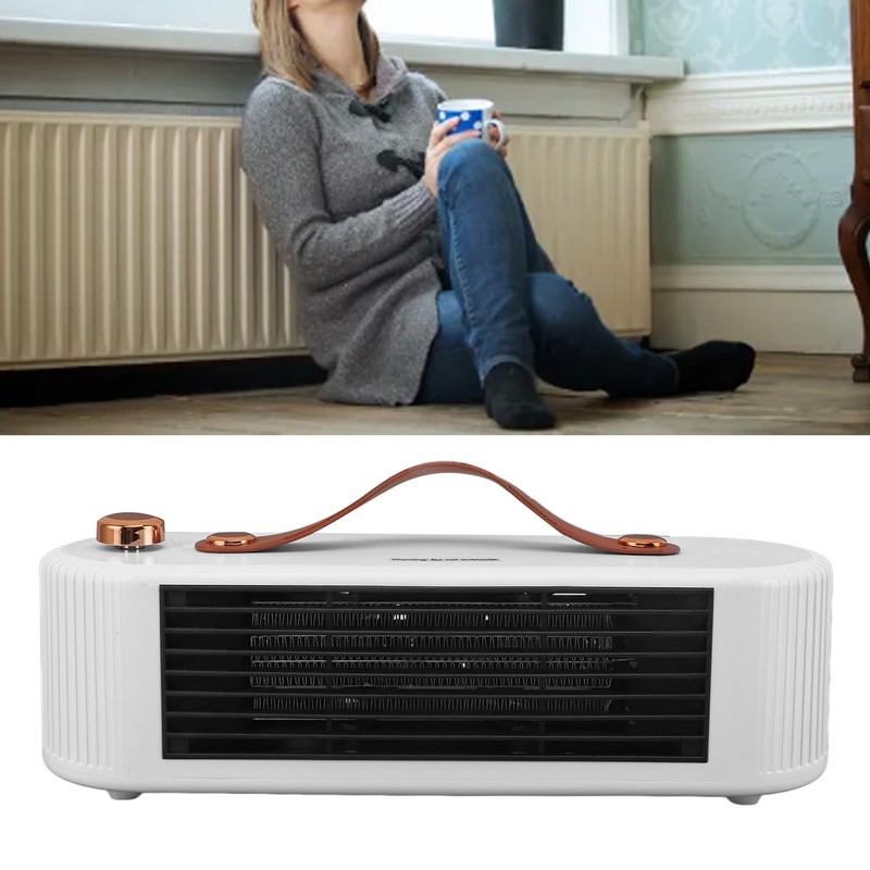 Desktop Multifunctional Space Heater 800W Electric Heaters 2 Gear Adjustable