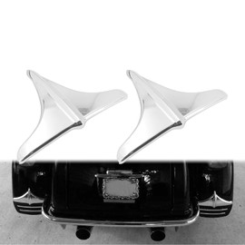 Rear Fender Accent Front Trim Compatible with Harley Tri Glide Ultra Classics FLHTCUTG 2009–2025, Rear Fender Accent Front Trim Fit For Harley Street Glide Trikes FLHXXX 2010-2011 Chrome