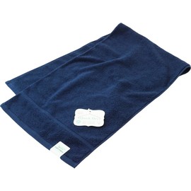 8812S762 DB Sports Towel, Dark Blue, Approx. 13.4 x 43.3 inches (34 x 110 cm), Quick Dry, Tint, Quick Dry, Lightweight, Soft, Antibacterial, Odor Resistant