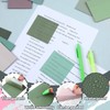Yinder 16 Pack 800 Sheets Transparent Lined Sticky Waterproof Notes,