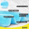 Zuvo Microfibre Cloth For Car(12-Pack)- Ultra Soft, Scratch Free, Highly