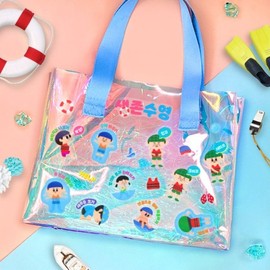 Survival swimming hologram beach bag / 생존수영 홀로그램 비치백