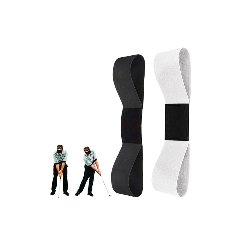 MUU Golf Swing Training Aid Arm Band 2 Piece Exercise