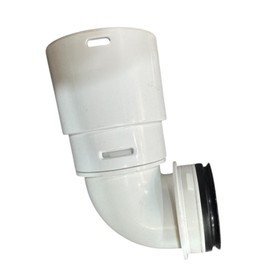 Hose Elbow Swivel Compatible with Shark Navigator Lift Away Upright Vacuum Cleaners UV440, NV350, NV350E, NV351, NV352, NV355, nv356E, NV357, NV358, NV370 (White)
