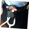 CIYODO 2 pcs Stethoscope Holder Clip Portable Leather Stethoscope Case