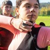 VICASKY Leather Archery Finger Tab Cow Leather Archery Finger Tabs