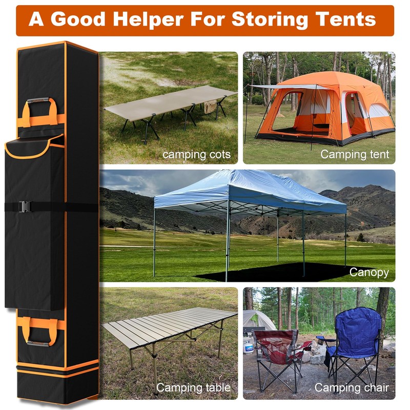 10 x 10 x 62 inch Canopy Tent Storage Bag