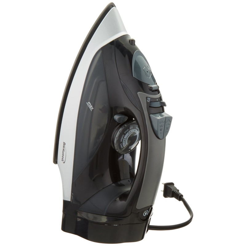 Brentwood MPI-59B Power Steam Iron Nonstick, Black