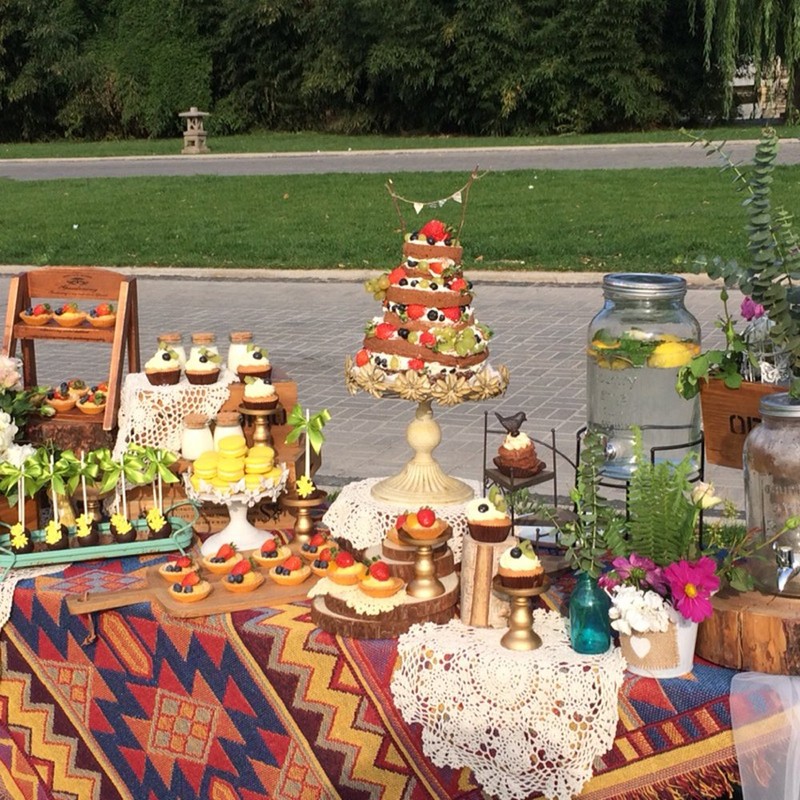 Beige 19 Inch Round HANDMADE Cotton Crochet Lace Placemat Doilies