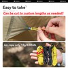 2mm Reflective Tent Guy Ropes - UHMWPE Camping Guide Rope,12M