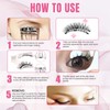 GEMERRY Magnetic Lashes DIY Natural Effect Eyelashes Wearing Device No