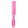 UNVOJL Hot Pink Hair Cutter Comb Hair Razor Comb Hair