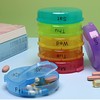 Pill Organiser 3 Times Daily Weekly Pill Case 7 Days