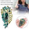 2Pcs Corsage Brooch Fashion Retro Exquisite Alloy Pins Applique Clothing