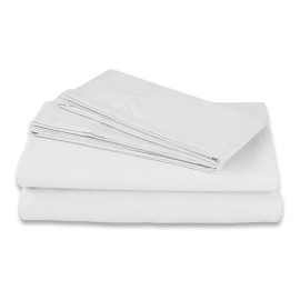 Spring Air Juego De Sabanas Microfibra Soft Sensation Queen Size Blanco