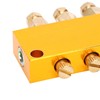 Oil Distributor Valve, Oil Distributor 4-Way (1 Inlet 4 Outlet),