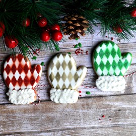 Mitten Cookie Cutter Set, 3 Piece, Stainless Steel