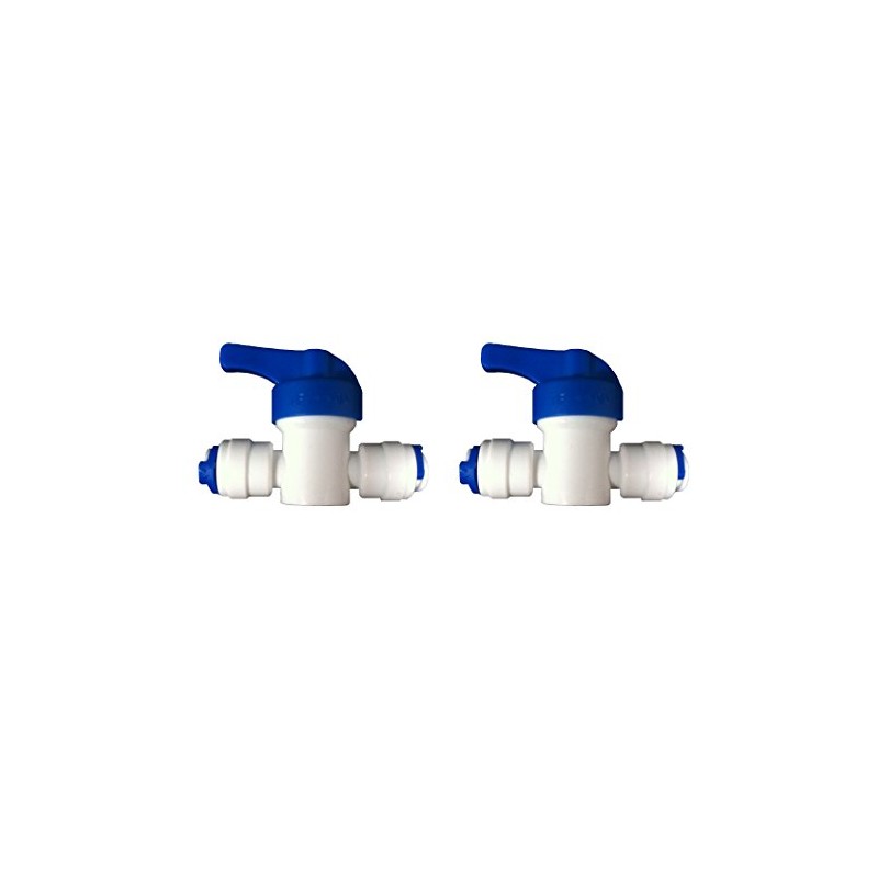 1/4" Inline TAP/Shut-Off Valve/Isolation Valve for 1/4" LLDPE Fridge Freezer/Reverse