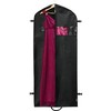 Simple Houseware 2 Pack Travel Garment Bag, Black