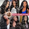 Twigoal Body Wave Lace Front Wigs Human Hair HD Lace