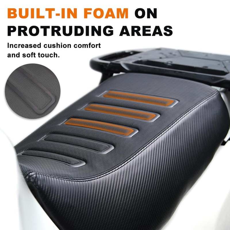 xitomer Seat Cover Compatible with KLR650 2008-2018 KLR650 Gen2 Motorcycle