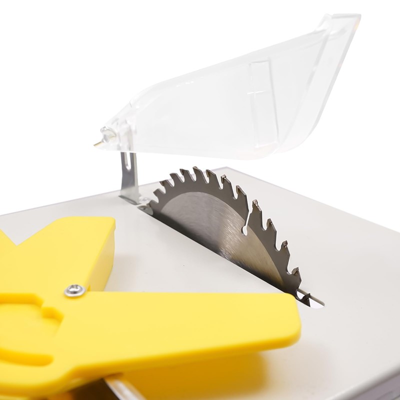 750W Mini Table Saw & Polisher, Adjustable Speed 1000-10,000 RPM