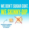 SkinnyDipped Lemon Bliss Yogurt Covered Almonds, Healthy Snack, Plant Protein,