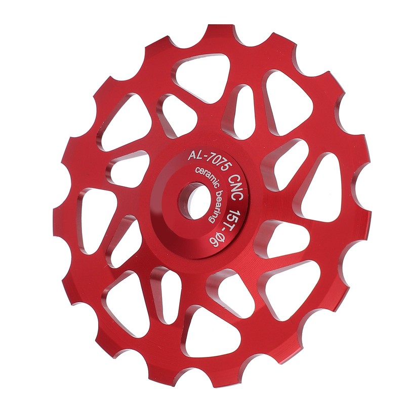 LeBycle Universal 15T Mountain Bicycle Rear Derailleur Ceramic Bearing Guide