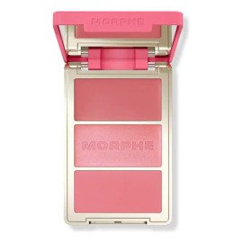 Morphe Rubor Cheek Thrills Multi-finish Face Trio Blush En 3 Tono Del Maquillaje Blind Date