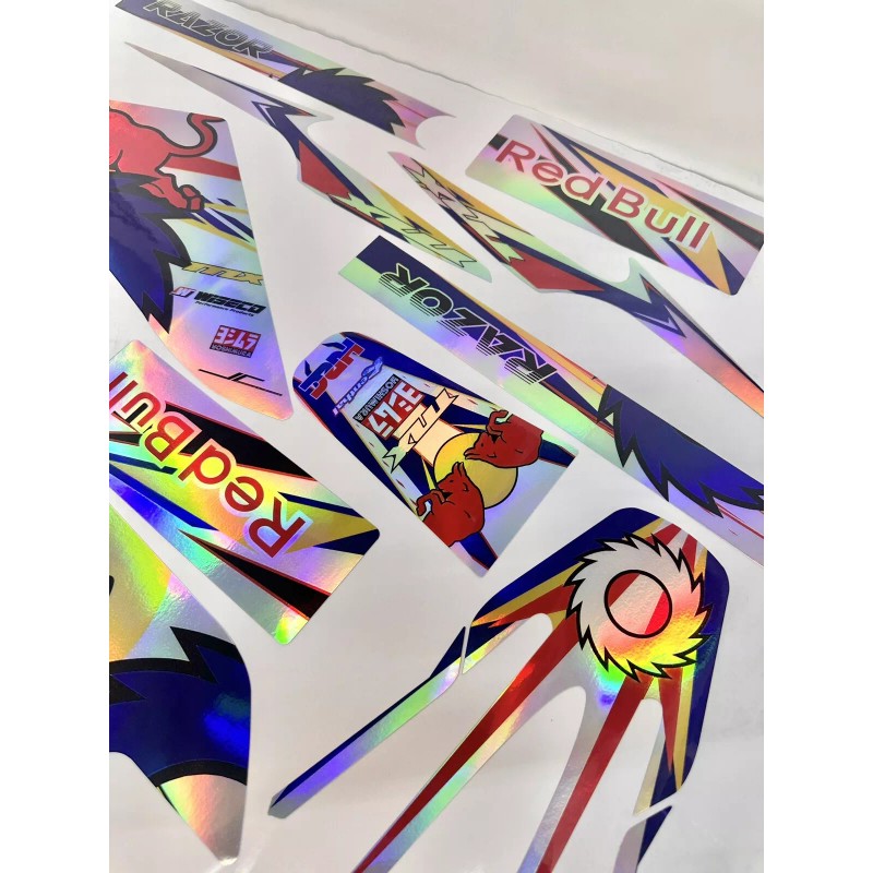 Razor MX500 MX650 graphics kit decals THICK AND HIGH GLOSS