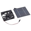 Solar Panel Fan Kit 20W IP65 Waterproof for Outside Small