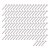 100Pcs Self Drilling Screw M4.2x25 Round Washer Stainless Steel Fastener
