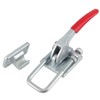 HEIHAK Heavy Duty Toggle Latch Clamp, 7716Lbs Capacity Adjustable Threaded
