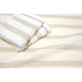 Nippon Utensil TNI1003512 Towel Set (2 Faces) Natural Island Senshu India Organic Eco Mark Certified Product