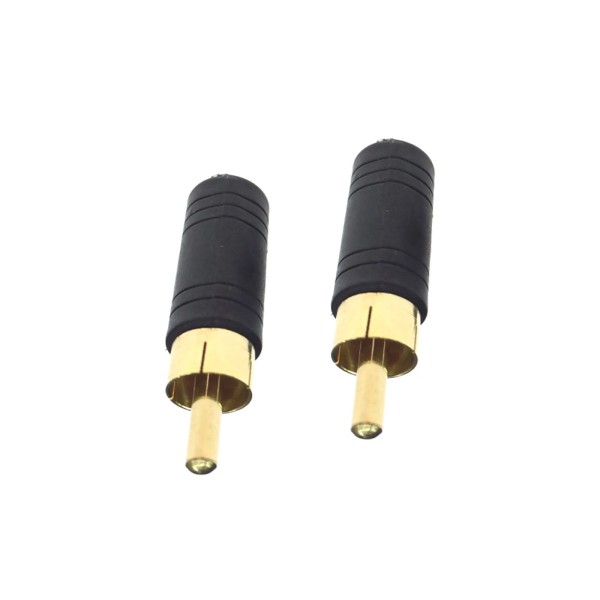 Unbranded 2Pcs 3.5mm Mono F Jack to RCA M Plug