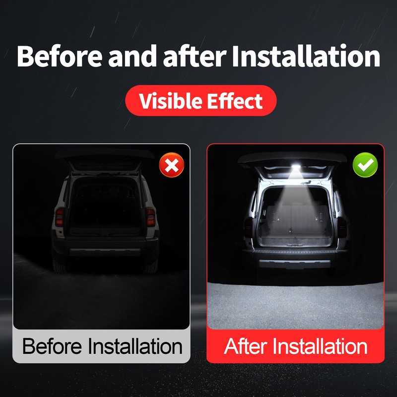 LaIIker Tailgate Decorative Lights for 2024 2025 Lexus GX550 550h