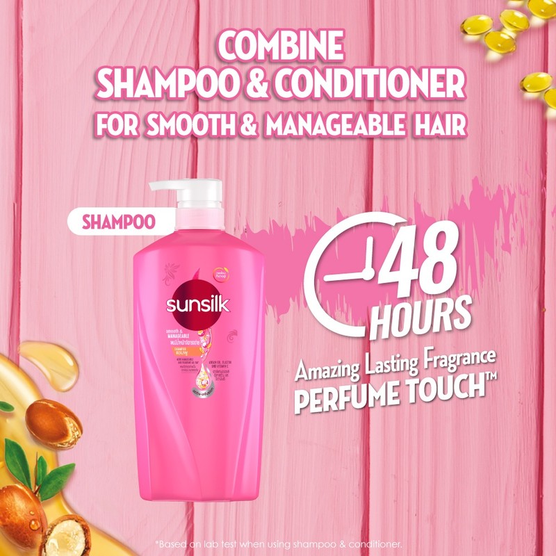 No Brand Sunsilk Smooth and Manageable Shampoo 680 ml -