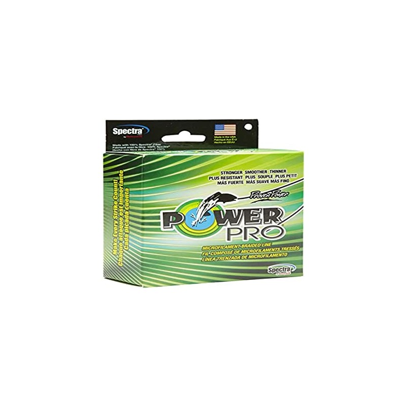 Power Pro Spectra Line 275, Color Green, Size 0.150 mm