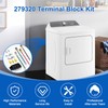279320 14201229 Dryer Terminal Block Kit Compatible with Whirlpool Kenmore
