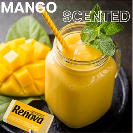 Renova Scented Pocket Tissue - 9 Tissues/Pack - 3-Ply (6 Pocket Packs, Yellow Mango)