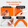 5 STARS UNITED Bed Sheet Straps Set | Easy to