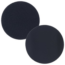 Dura-Gold Pro Series 5" Round Hand Sanding Block Adaptor Sheets to Convert Hook & Loop Sanding Block Pads to PSA Sticky Pads, 2 Sheet Pack (Sanding Blocks Not Included)