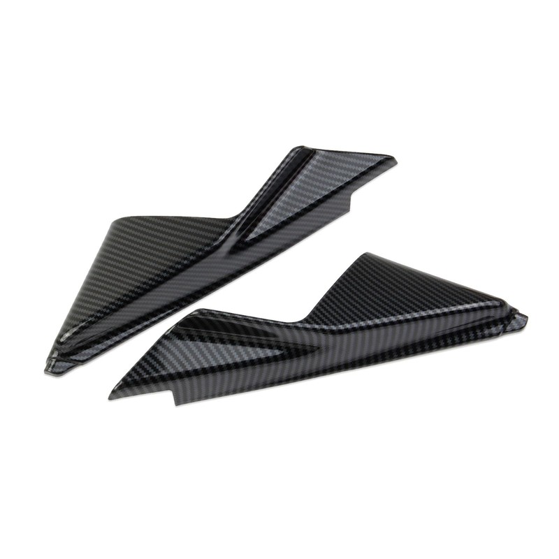 Fewshaw Carbon Fiber Style Inner Door A-Pillar Cover Trims Accessoriess